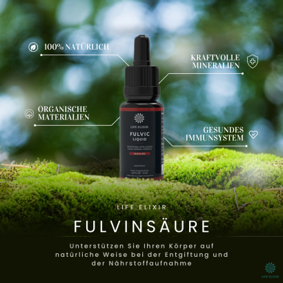 Fulvinsäure Alkalisch 15 ml- Fulvosäure einkaufen