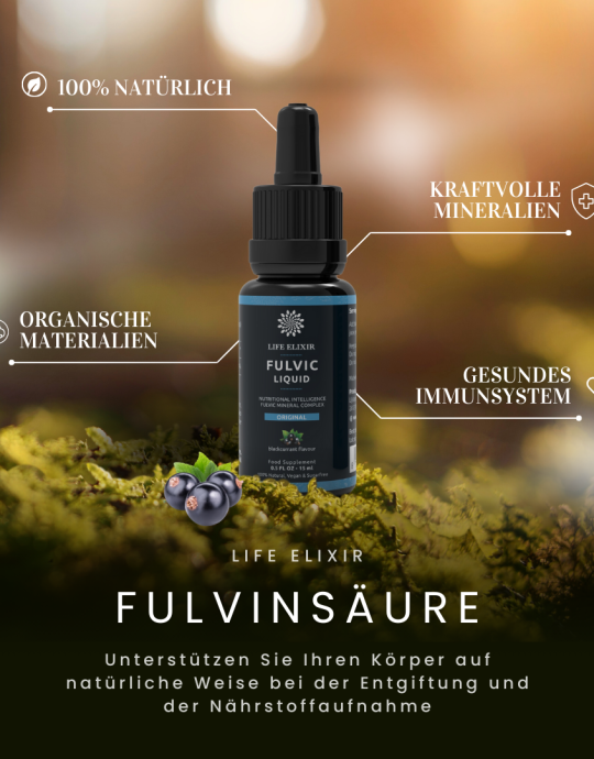 Fulvinsäure Original Waldfrüchte 15 ml- Fulvosäure einkaufen