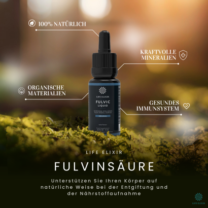 Fulvinsäure Original 15 ml- Fulvosäure einkaufen