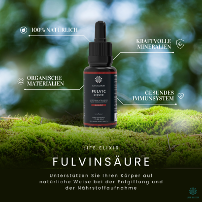 Fulvinsäure Alkalisch 30 ml- Fulvosäure einkaufen