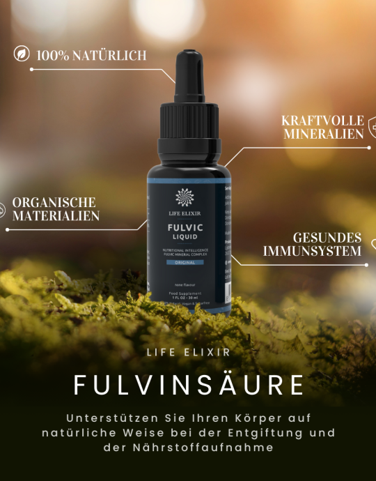 Fulvinsäure Original 30 ml- Fulvosäure einkaufen