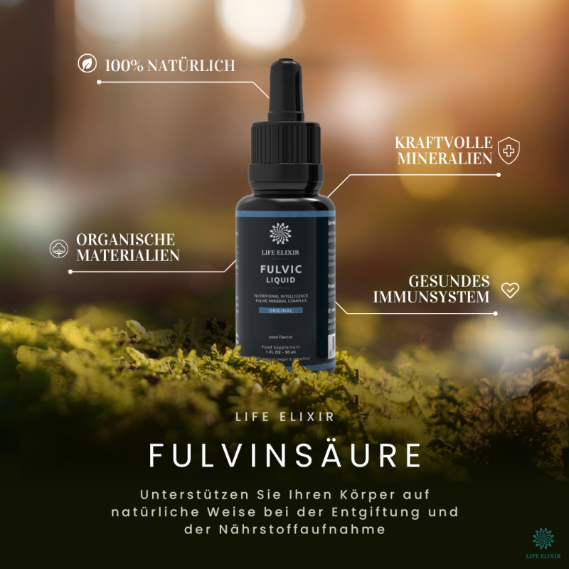 Fulvinsäure Original 30 ml- Fulvosäure einkaufen