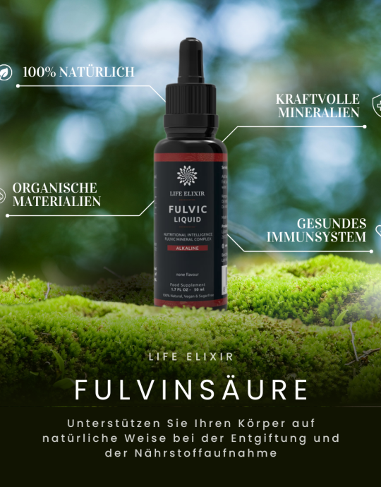 Fulvinsäure Alkalisch 50 ml- Fulvosäure einkaufen
